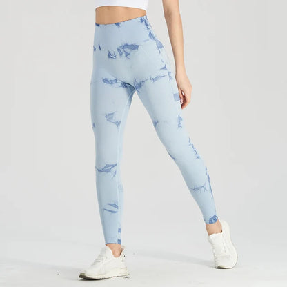 Seamless Tie Dye Leggings